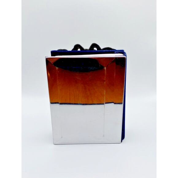 Photo Album Pewter Finish Anniversary Frame Holds 80 4x6 Photos Wedding Gift - Picture 5 of 10